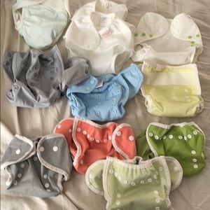 Thirsties Cloth Diaper Cover Lot Imse Vimse